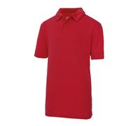Just Cool Polo Shirt in Red | Size: 5-6 Years Just Cool Red 5-6 Years