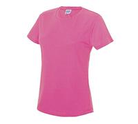 Just Cool Women's Sports Plain-coloured T-Shirt - - Large