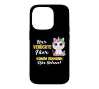 Just crazy here come unicorn we go Case for iPhone 14 Pro