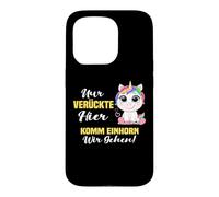 Just crazy here come unicorn we go Case for iPhone 15 Pro