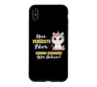Just crazy here come unicorn we go Case for iPhone XS Max