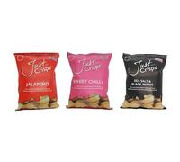 Just Crisps Hot Mixed Variety Box, 150 g (Pack of 12)