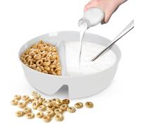 Just Crunch Anti-Soggy Bowl (White)