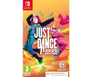 Just Dance 2025 (Code in Box) for Nintendo Switch, White