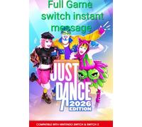 Ubisoft Just Dance 2026, Nintendo Switch Standard Simplified Chinese, Traditional Chinese, German, Dutch, English, Spanish, French, Italian, Japanese, Korean, Portuguese, Russian