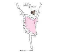 Just Dance | Dance Journal Notebook For Dance Students And Teachers: Gift Journal for Ballerinas, Ballet Dancers, Dance Instructors, Ballet Lovers, Dance Lovers