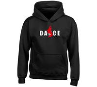 Just Dance Hip Hop Dancer Boy Childrens Kids Hooded Top Hoodie Gift Black