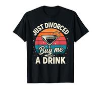 Just Divorced Buy Me A Drink Shirt Funny Divorce T-Shirt
