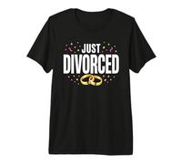 Just Divorced Ex Wife Husband Funny Premium T-Shirt