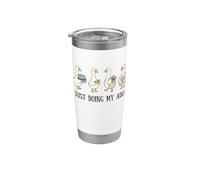 Just Doing My ADLs Funny Goose CNA OT Occupational Therapy Stainless Steel Insulated Tumbler
