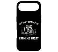 Just don't expect a lot from me today funny Raccoon work Case for iPhone Air