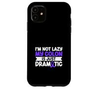 Just Dramatic Colon - Colitis Awareness Case for iPhone 11