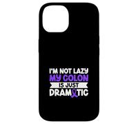 Just Dramatic Colon - Colitis Awareness Case for iPhone 14