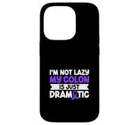 Just Dramatic Colon - Colitis Awareness Case for iPhone 14 Pro