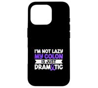 Just Dramatic Colon - Colitis Awareness Case for iPhone 16 Pro