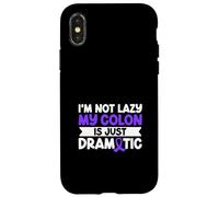 Just Dramatic Colon - Colitis Awareness Case for iPhone X/XS