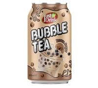 Just-Drink Bubble Tea 315ml - Original, Brown Sugar, Strawberry, Thai Tea, Matcha, Taro Flavours | VIMIX (06 Cans, Brown Sugar)