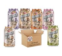 Just Drink Original, Brown Sugar, Strawberry, Thai Tea, Matcha & Taro Bubble Tea 315ml