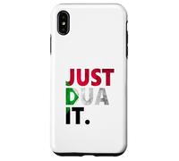 Just Dua It Islam Muslim Islamic Dhikr Pray for Palestine Case for iPhone XS Max