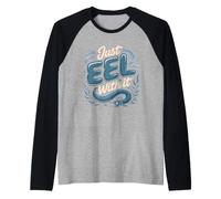 Just EEL with It Moray Raglan Baseball Tee