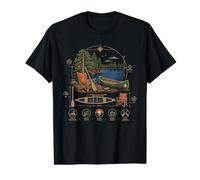 Just Enough Gear Plenty of Time Canoe Camping Value Graphic T-Shirt