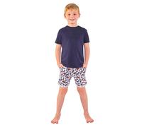 Just Essentials Boy's 3 Pack Plain Printed Shorts | Size: 4-5 Years Just Essentials Multicolor 4-5 Years