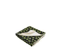 Just Essentials Game Over Print Reversible Fleece Blanket in Bright Green | Size: Small Just Essentials Bright Green Small