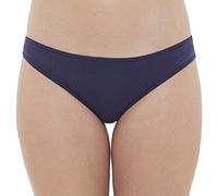 Just Essentials Women's Ladies Multipack 4 Bikini Mini Briefs Cotton Plain Colours UK Seller - Navy - Size 10
