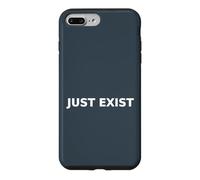Just Exist Mindless Typography No Effort Case for iPhone 7 Plus/8 Plus