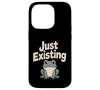 Just Existing Cute Frog Case for iPhone 14 Pro
