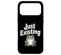 Just Existing Cute Frog Case for iPhone 17 Pro Max
