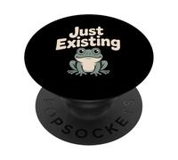Just Existing Cute Frog PopSockets Adhesive PopGrip