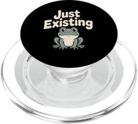 Just Existing Cute Frog PopSockets PopGrip for MagSafe