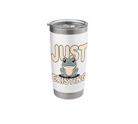 Just Existing Cute Frog Stainless Steel Insulated Tumbler