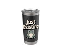 Just Existing Cute Frog Stainless Steel Insulated Tumbler