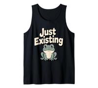 Just Existing Cute Frog Tank Top