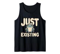 Just Existing Cute Frog Tank Top