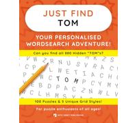 Just Find TOM: Your Personalised Word Search Adventure: For puzzle enthusiasts of all ages! (Just Find Puzzle Series)