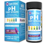 Just Fitter pH Test Strips for Testing Alkaline and Acid Levels in The