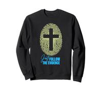 Just Follow The Evidence, I Love Jesus, He Is Risen, Easter Sweatshirt