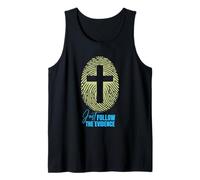 Just Follow The Evidence, I Love Jesus, He is Risen, Easter Tank Top