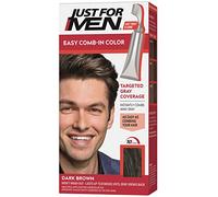 Just For Men Men's Comb-In Hair Color AutoStop No-Mix Comb Applicator Dark Brown A45