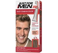 Just For Men AutoStop Men's Comb-In Hair Color, Light Brown