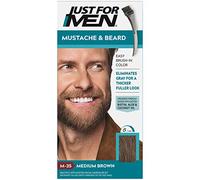 Just for Men Brush in Color Gel Mustache & Beard Medium Brown M-35
