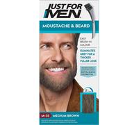 Just For Men M35 Moustache and Beard Facial Hair Color Medium Brown