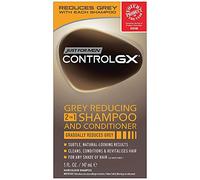 Just For Men Control Gx 2-In-1 5 Ounce Shampoo+Conditioner Grey Reducing (147ml) (3 Pack)