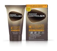 Just For Men Control GX 2-in-1 Shampoo & Conditioner, Gradually & Permanently Reduces Grey Hair With Each Wash, New Improved Formula All Shades