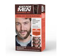 Just For Men Control GX Grey Reducing Beard Wash, Gradually Colors Mustache and Beard, 4 Fl Oz
