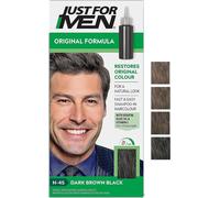 Just for men Original Formula Dark Brown Black Hair Dye, Restores Original Colour for a Natural Look H45
