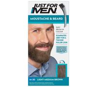 Just for Men Moustache & Beard Dye, Men's Facial Hair Colour, M30 âÃÃ Light Medium Brown